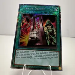 Card of Demise (Platinum Secret Rare) RA03-EN265 Quarter Century Bonanza 1st... - Image 1