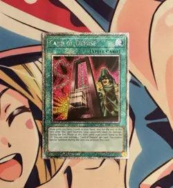 Card of Demise (Platinum Secret Rare) RA03-EN265 Quarter Century Bonanza 1st... - Image 1