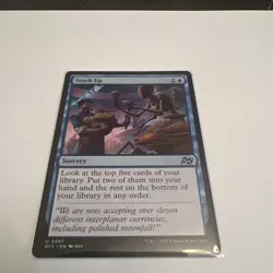 Magic the Gathering Aetherdrift Stock Up DFT 0067 Regular Card - Image 1