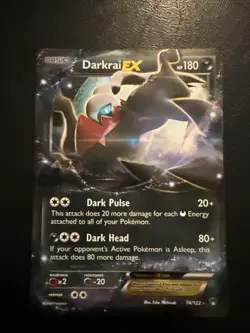 Pokemon Darkrai EX TCG Card 74/122 2016 World Championships NM Condition - Image 1