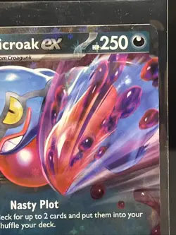 Pokemon TCG Toxicroak EX 131/198 Scarlet & Violet Double Rare Card NM Condition - Image 2