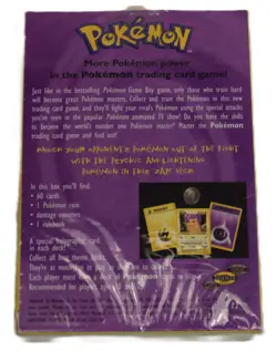 1999 Pokemon Zap! Theme Deck - Sealed - EXC - Trading Card Game - WOC06058 - Image 2