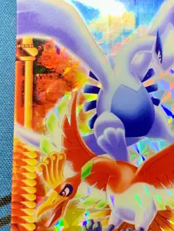 Lugia & Ho-Oh Zukan Card Pokemon Carddass No.02 Prism Holo Nintendo 2004 #2178 - Image 5