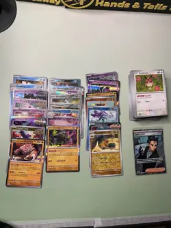 100 Card Pokemon Prismatic Evolutions Bulk Lot Common/Uncommon/Reverse Holo/Holo - Image 1