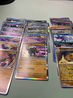100 Card Pokemon Prismatic Evolutions Bulk Lot Common/Uncommon/Reverse Holo/Holo - Image 5