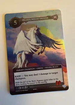 Upper Deck Rush Of Ikorr Pegasus and Yamata No Orochi Foil Promo Card Set of 2 - Image 1