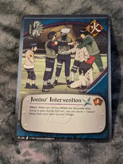 Jonins' Intervention 106 Naruto Shonen Jump Collectible Card Game - Image 1