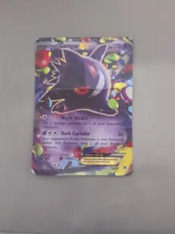 Gengar EX Jumbo Pokemon Card 34/119 - Oversized - Holo - Image 1