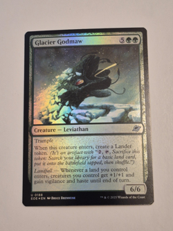 Glacier Godmaw - 188 - FOIL - EOE - NM - MTG Magic the Gathering - Image 1