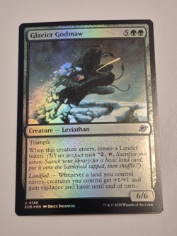 Glacier Godmaw - 188 - FOIL - EOE - NM - MTG Magic the Gathering - Image 2