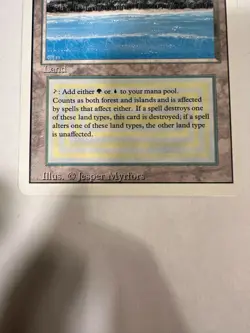 Magic the Gathering MTG Tropical Island - Revised Edition NM - Image 4