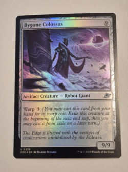 Bygone Colossus #235 FOIL (NM) Edge of Eternities EOE Magic MTG - Image 1