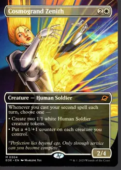 Cosmogrand Zenith BORDERLESS MTG Edge of Eternities NM/M #304 - Image 1