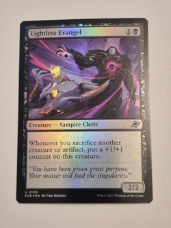 Lightless Evangel #109 FOIL (NM) Edge of Eternities EOE Magic MTG - Image 1