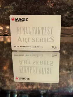 Final Fantasy Magic the Gathering Art Cards, Tokens, and Lands FIN MTG TCG - Image 2