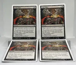 MTG Cruel Edict x4 - NM 9th Edition 121/350 - Magic The Gathering - Image 1