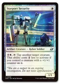 Starport Security #39 (Foil) (NM) Edge of Eternities EOE Magic MTG - Image 1