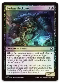 Perigee Beckoner #112 (Foil) (NM) Edge of Eternities EOE Magic MTG - Image 1