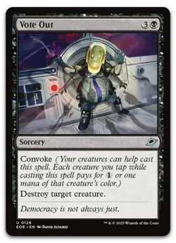 Vote Out #126 (NM) Edge of Eternities EOE Magic MTG - Image 1