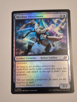Mechan Shieldmate #65 FOIL (NM) Edge of Eternities EOE Magic MTG - Image 2