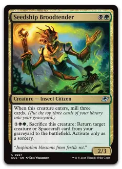 Seedship Broodtender #227 (NM) Edge of Eternities EOE Magic MTG - Image 1