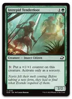 Intrepid Tenderfoot #193 (NM) Edge of Eternities EOE Magic MTG - Image 1