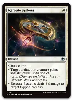 Reroute Systems #31 (NM) Edge of Eternities EOE Magic MTG - Image 1