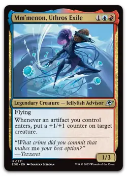 Mm'menon, Uthros Exile #221 (NM) Edge of Eternities EOE Magic MTG - Image 1
