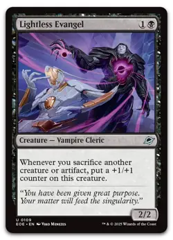 Lightless Evangel #109 (NM) Edge of Eternities EOE Magic MTG - Image 1