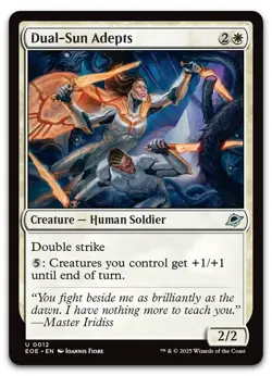 Dual-Sun Adepts #12 (NM) Edge of Eternities EOE Magic MTG - Image 1