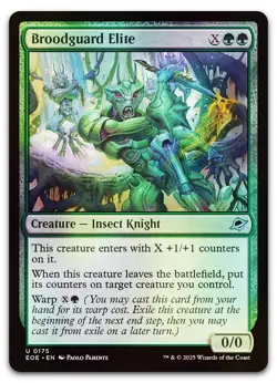 Broodguard Elite #175 (Foil) (NM) Edge of Eternities EOE Magic MTG - Image 1