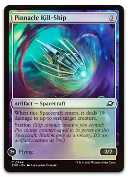 Pinnacle Kill-Ship #244 (Foil) (NM) Edge of Eternities EOE Magic MTG - Image 1