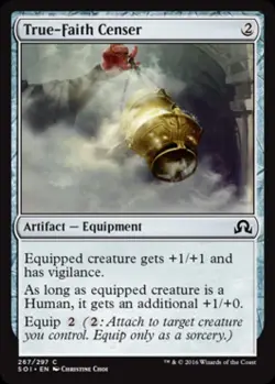 True-Faith Censer -Foil Medium Play MTG Shadows Over Innistrad - Image 1