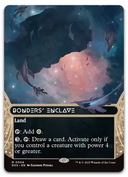 Bonders' Enclave (0004) (Borderless) #4 (NM) Edge of Eternities EOS Magic MTG - Image 1