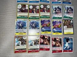 One Piece Card Game Lot Of 30 Cards (Multi Set) (lot2) - Image 3