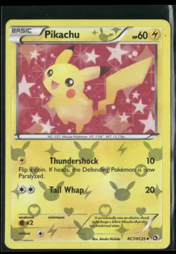 Pikachu RC7/RC25 - Pokemon TCG Legendary Treasures 2013 - Image 1