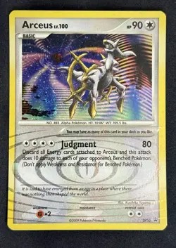 Arceus LV.100 Holo DP50 - Pokemon TCG Diamond and Pearl Promo- NM - RARE - Image 1