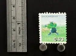 Oddish Pokemon Stamp Card Japanese Shogakukan Nintendo Game Anime TCG F - Image 2