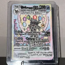 Pokemon Umbreon ex 161/131 SIR Prismatic Evolutions Hand Drawn Art Card! - Image 2
