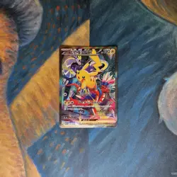 Pikachu ex 001/030 Yokohama Promo Pokemon World 2023 (factory error on back) - Image 1