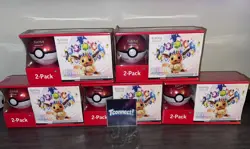5x POKEMON PRISMATIC EVOLUTIONS ETB TRAINER BOX & POKEBALL SAMS CLUB BUNDLE - Image 1