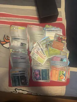 Pokemon Destined Rivals Bulk Lot Over 300 Cards - Image 1