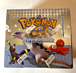 Pokemon Aquapolis Booster Box Sealed 2002 Wizards Of The Coast English - Image 1
