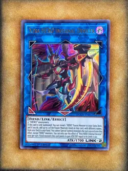 Yugioh Xtra HERO Infernal Devicer DUOV-EN013 Ultra Rare 1st Ed NM - Image 1