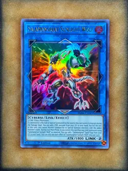 Yugioh Salamangreat Sunlight Wolf BLAR-EN089 Ultra Rare 1st Ed NM - Image 1