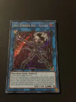 Yugioh Sky Striker Ace - Azalea BLMR-EN052 Secret Rare 1st Ed NM - Image 1