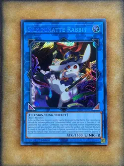 Yugioh Silhouhatte Rabbit INFO-EN052 Secret Rare 1st Ed NM - Image 1