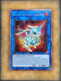 Yugioh Salamangreat Almiraj BLHR-EN054 Secret Rare 1st Ed NM - Image 1
