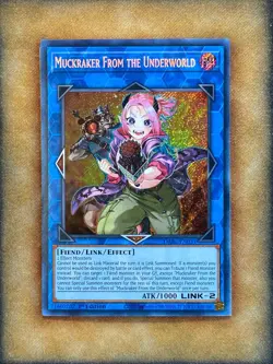 Yugioh Muckraker From the Underworld DABL-EN051 Secret Rare 1st Ed NM - Image 1