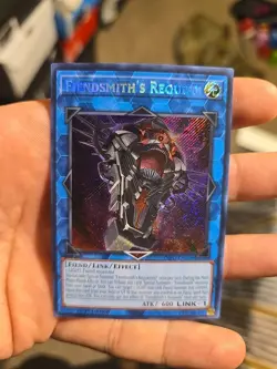 Yugioh Fiendsmith's Requiem INFO-EN046 Secret Rare 1st Ed NM - Image 1